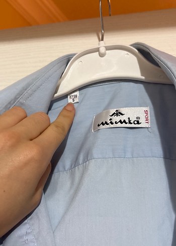 Mavi Klasik Erkek Keten Gömlek - Görsel 3