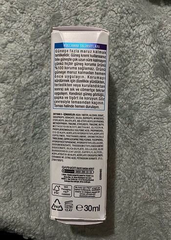 Garnier Ambre Solaire SPF 50 Görünmez Serum - Görsel 4