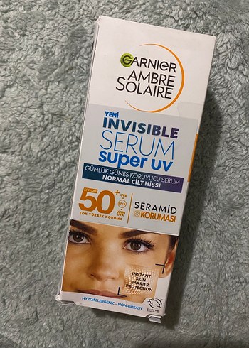 Garnier Ambre Solaire SPF 50 Görünmez Serum - Görsel 3