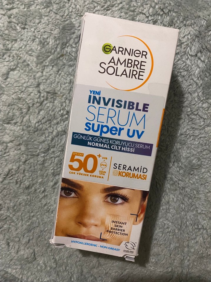 Garnier Ambre Solaire SPF 50 Görünmez Serum - Görsel 3