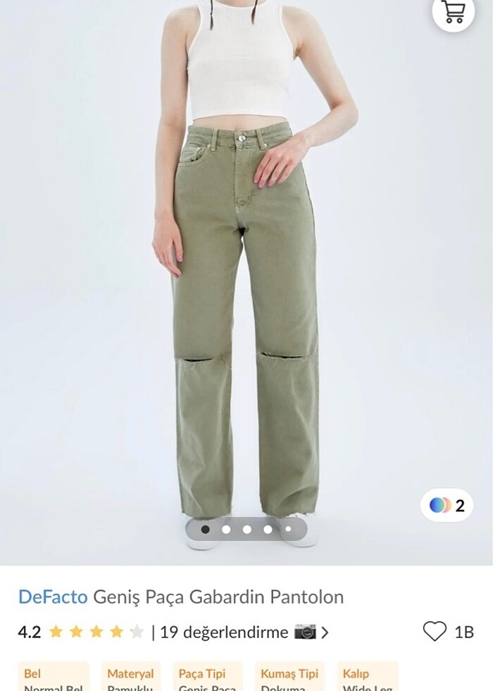 Haki jean - Görsel 2