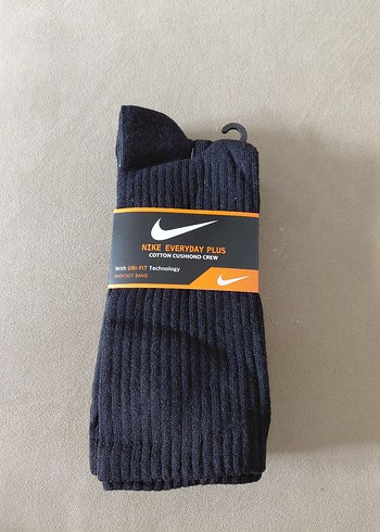 Nike Erkek Siyah Midi Çorap