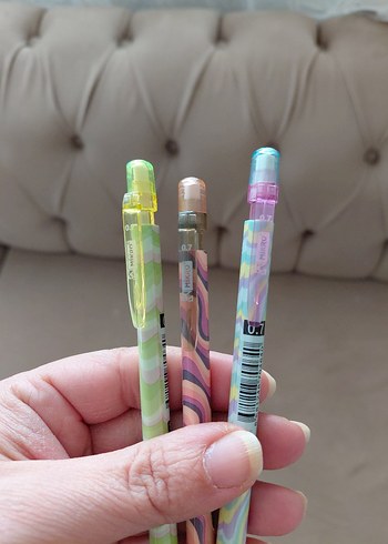  Beden Pastel Renkli 3'lü Kalem Seti