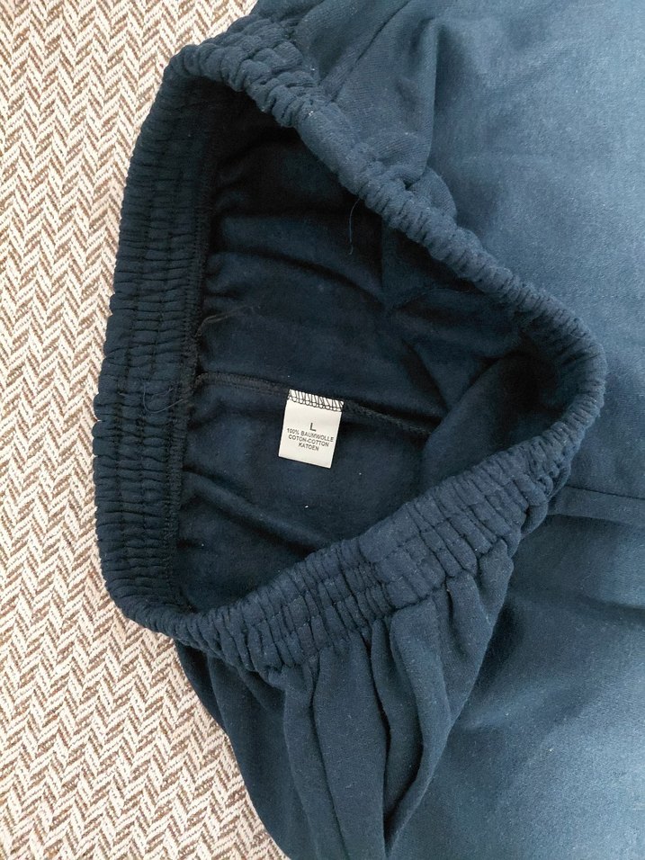 Lacivert Rahat Kesim Eşofman Altı - Görsel 4