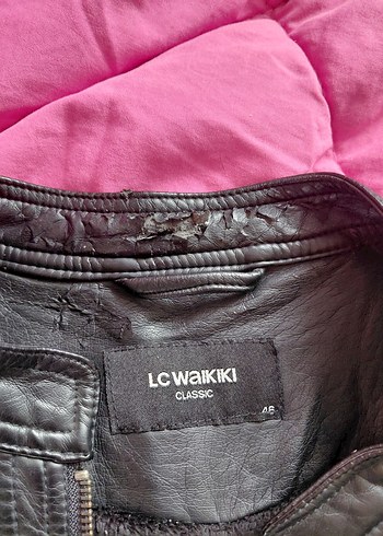 Siyah Kadın Deri Biker Ceket - Görsel 7