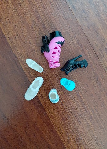 Barbie Renkli Bebek Ayakkabıları Seti