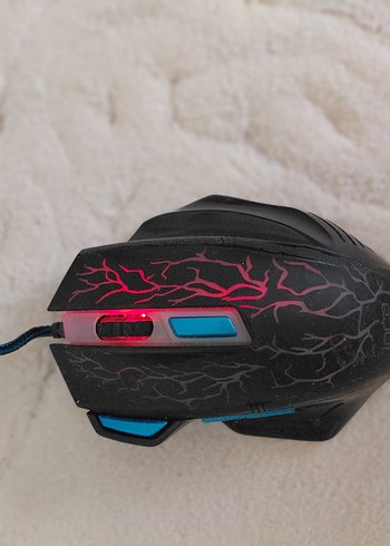 Kablolu Çok Renkli Oyun Mouse'u