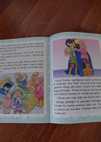 Beden Pamuk Prenses ve Yedi Cüceler Çocuk Kitabı