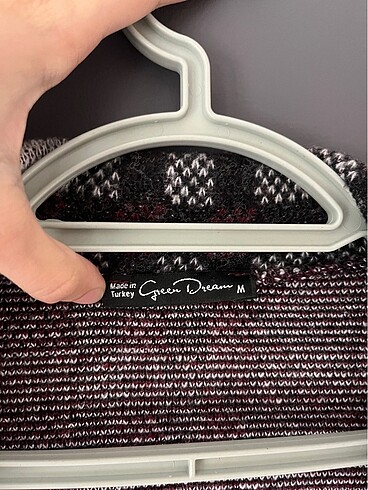 kareli hırka - Görsel 4