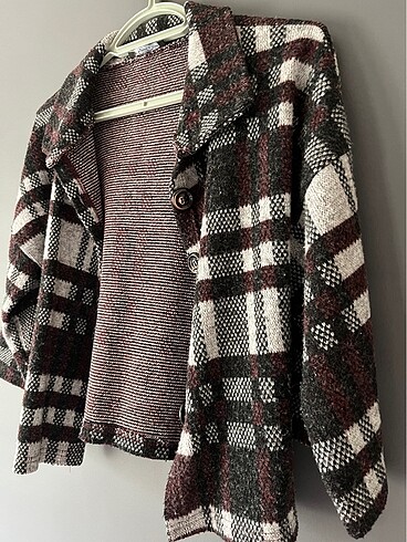 kareli hırka - Görsel 3