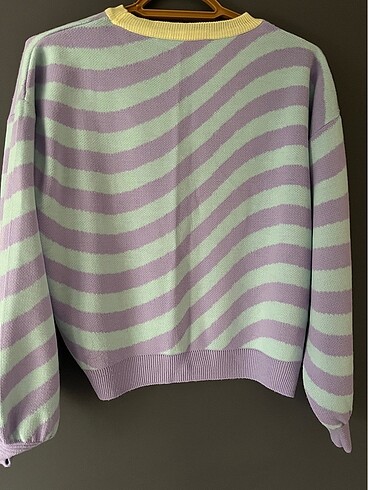 mavi lila kazak - Görsel 2