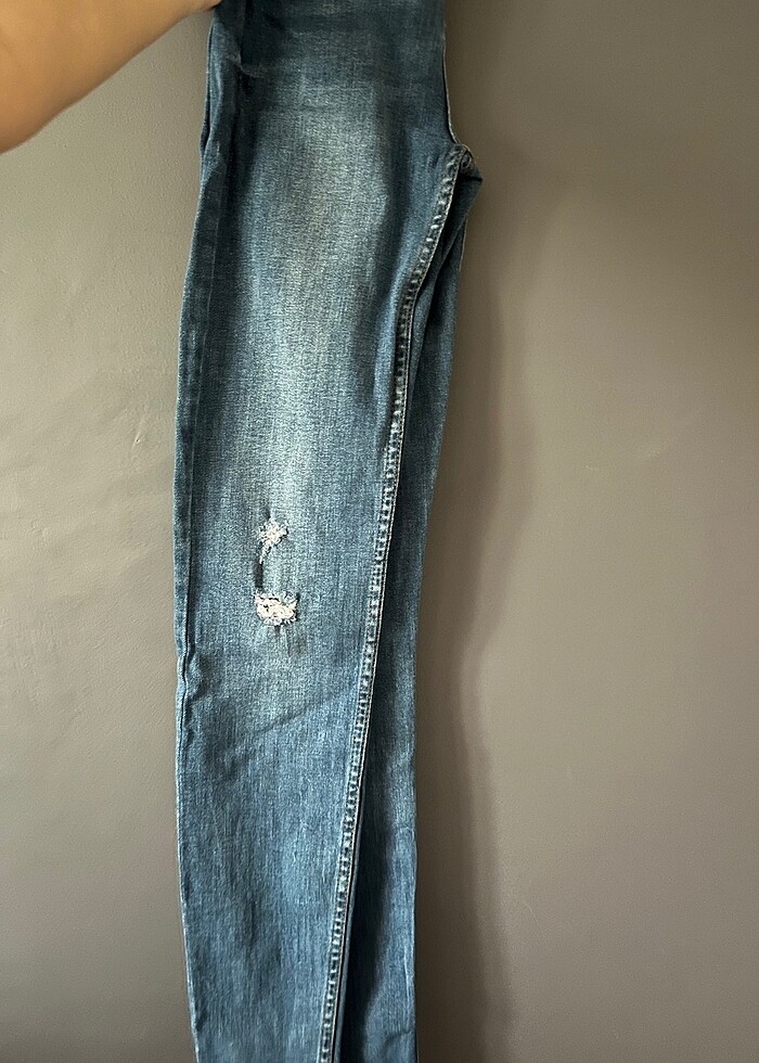 skinny jean yırtık xxs - Görsel 4