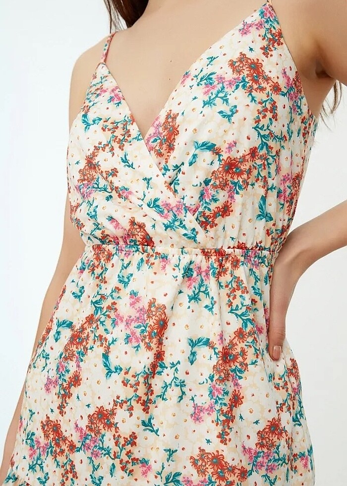 frfırlı mini elbise xxs xs - Görsel 3