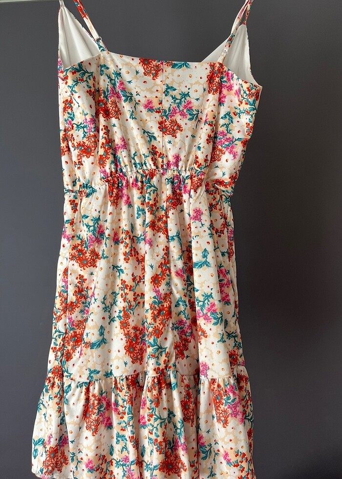 frfırlı mini elbise xxs xs - Görsel 4