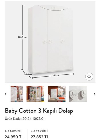  Beden beyaz Renk Çilek mobilya Beyaz Üç Kapılı Çocuk Gardırop