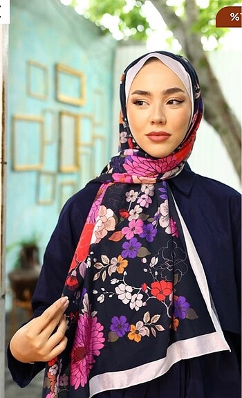 Silk home desenli şal