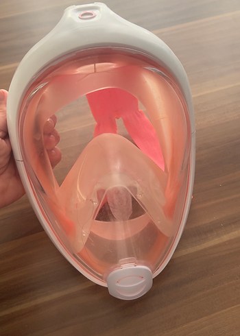 Şeffaf Pembe Yüzme Maskesi