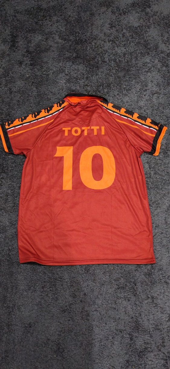 AS ROMA TOTTİ RETRO FORMA - Görsel 2