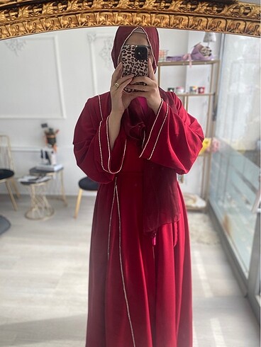 Armine Taş detay abaya