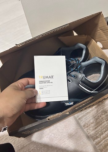 Siyah Gri Bağcıklı Erkek Outdoor Ayakkabı - Görsel 2