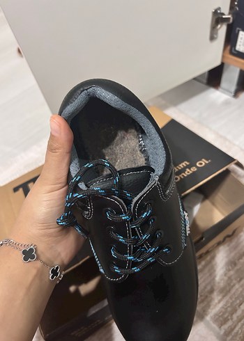 Siyah Gri Bağcıklı Erkek Outdoor Ayakkabı - Görsel 5