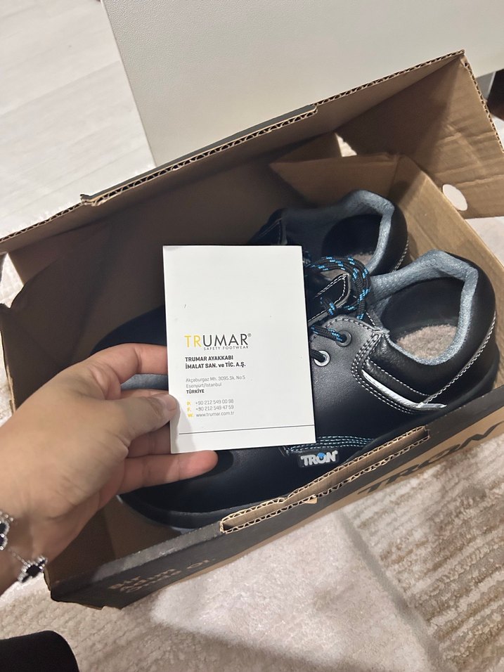 Siyah Gri Bağcıklı Erkek Outdoor Ayakkabı - Görsel 2