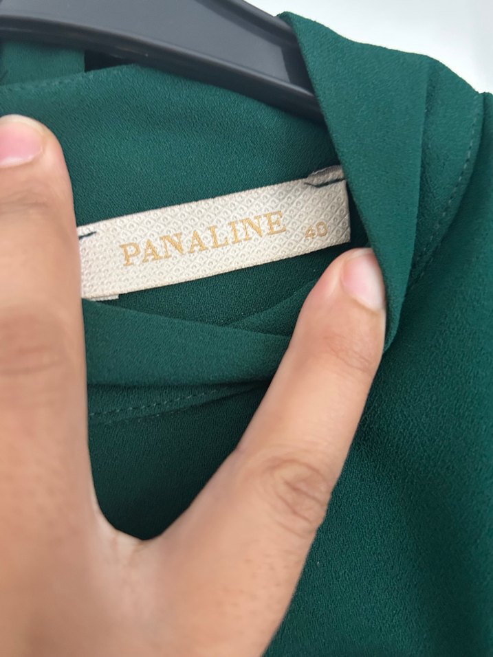 Yeşil Uzun Kadın Elbise - Görsel 5