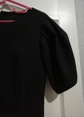 Trendyol & Milla Siyah karpuz kollu elbise