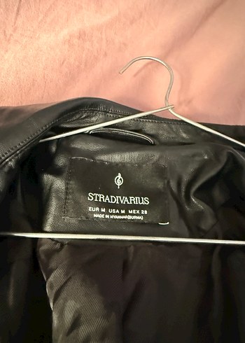 Kemerli Siyah Uzun Deri Kadın Ceket - Görsel 3