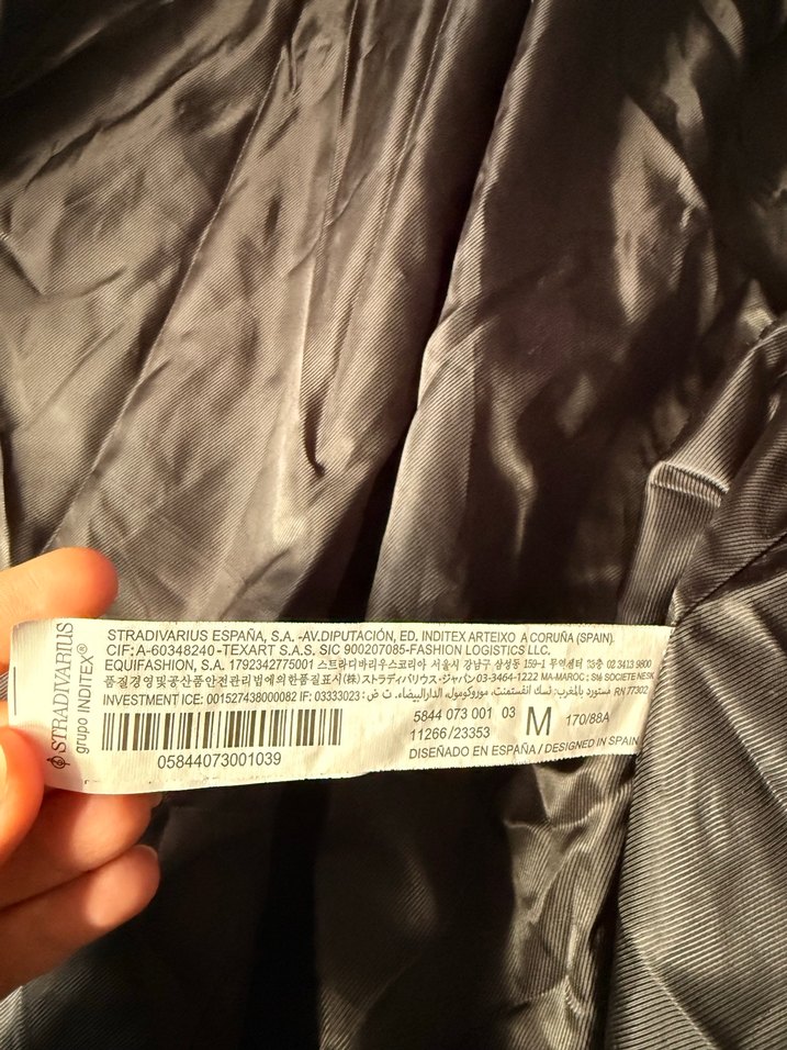 Kemerli Siyah Uzun Deri Kadın Ceket - Görsel 5