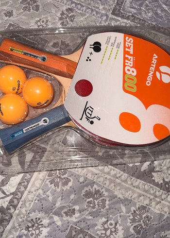Artengo FR800 Masa Tenisi Seti Turuncu - Görsel 4