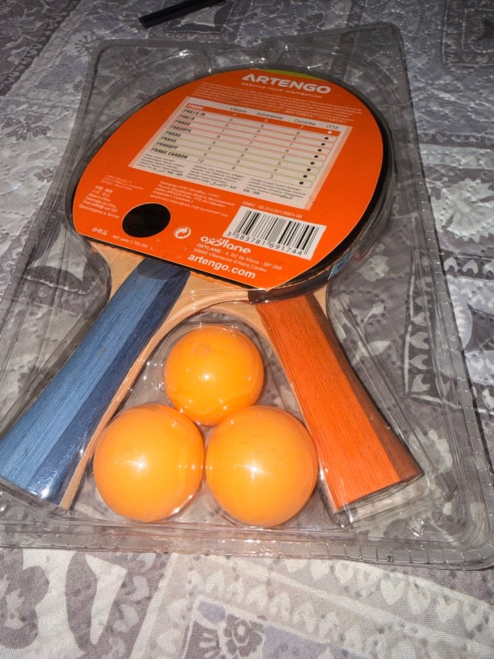 Artengo FR800 Masa Tenisi Seti Turuncu - Görsel 3