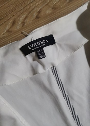 Diğer Düğmeli Kısa Kollu Beyaz Blazer
