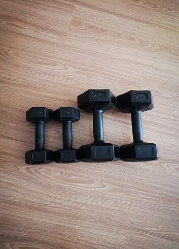 2 Adet 1kg Dambıl ve 2 adet 2kg Dambıl Birlikte Dambıl Seti