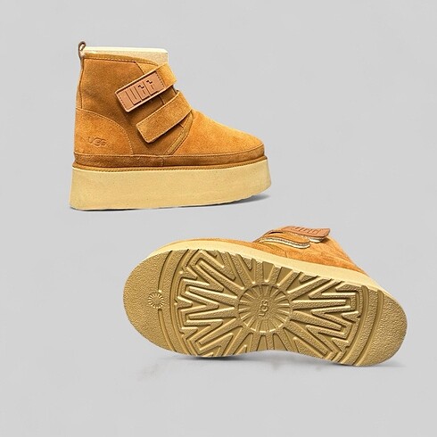 38 Beden UGG BAYAN BOT CIRTCIRT ORTA BOY KAHVE