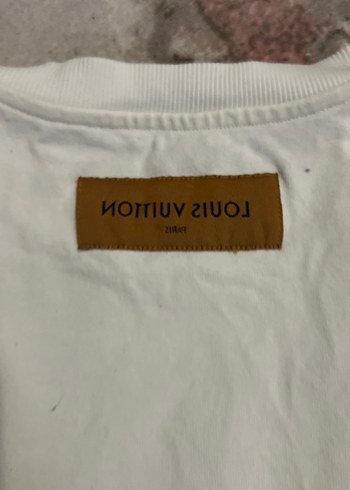 Beyaz Pamuklu Çiçek Baskılı Erkek Tişört bayan - Görsel 5