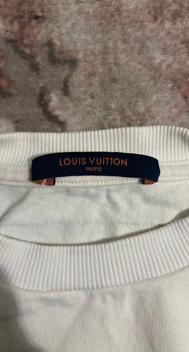 Beyaz Pamuklu Çiçek Baskılı Erkek Tişört bayan - Görsel 4