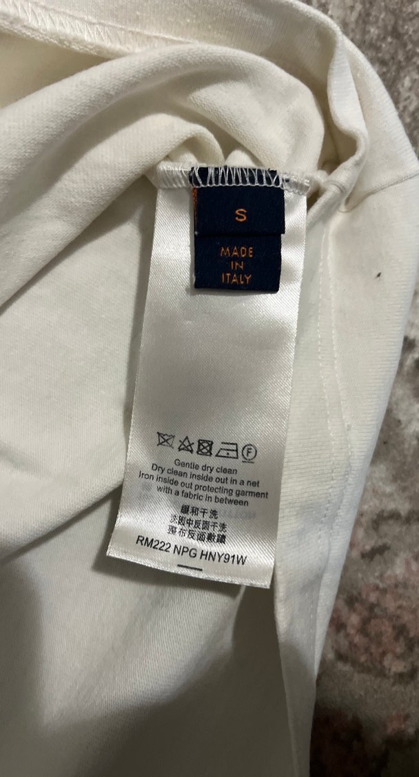 Beyaz Pamuklu Çiçek Baskılı Erkek Tişört bayan - Görsel 3