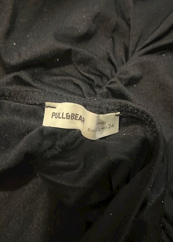 Siyah Straplez Uzun Drapeli Kadın Elbise  sırt dekolteli az - Görsel 4