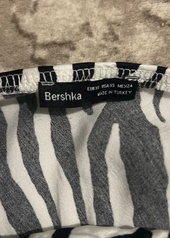 zebra desenli uzun elbise yazlık saten elbise - Görsel 4