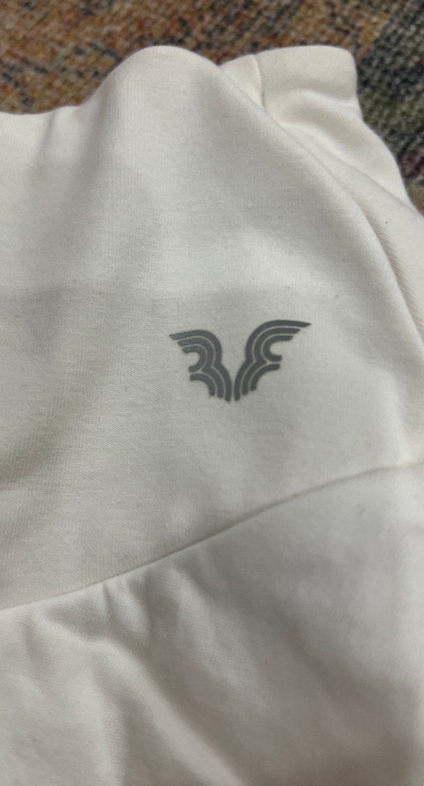 Beyaz Kat Kat Mini şort etek - Görsel 3