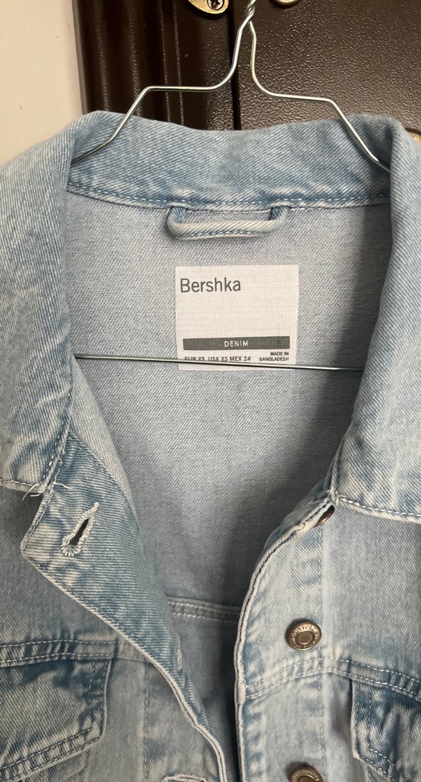 Kadın Mavi Denim Düğmeli Ceket - Görsel 4