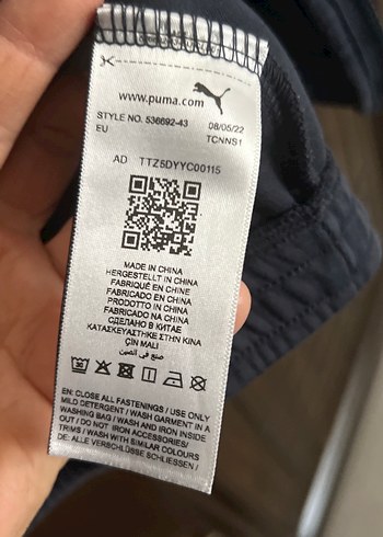 Vogue Baskılı Gri Kadın Spor Ceket orjinal - Görsel 8