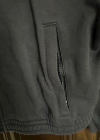 Vogue Baskılı Gri Kadın Spor Ceket orjinal - Görsel 6