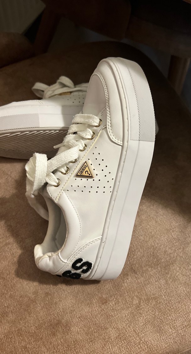 Beyaz bayan spor ayakkabı orjinal - Görsel 4