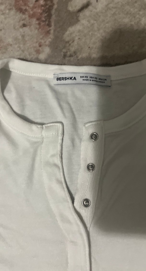 Kadın Beyaz Pamuklu Uzun Kollu buluz tiril tiril - Görsel 5