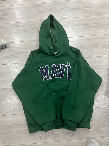 xs Beden mavi sweatshirt