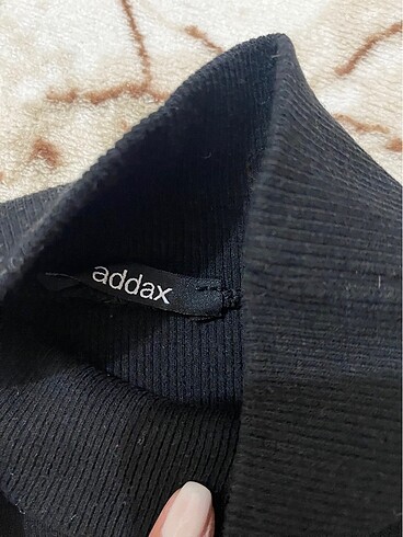 Addax Siyah boğazlı bluz