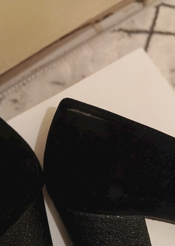 Siyah Kadın Topuklu Ayakkabı - Görsel 3