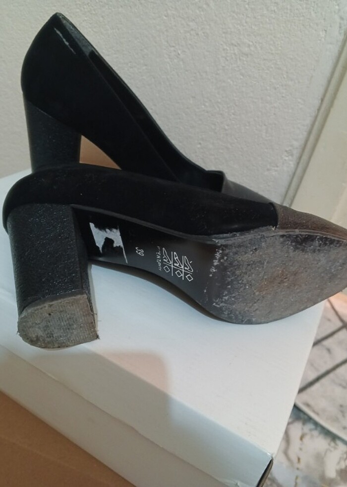 Abiye yada günlük topuklu ayakkabi - Görsel 5